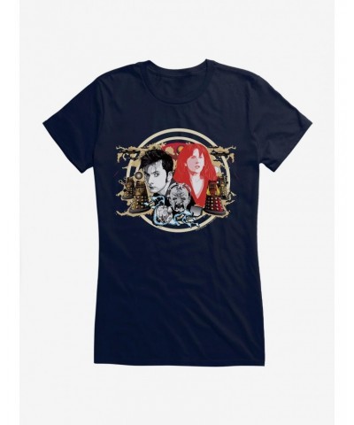 Doctor Who Tenth Doctor And Donna Girls T-Shirt $11.21 T-Shirts