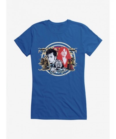 Doctor Who Tenth Doctor And Donna Girls T-Shirt $11.21 T-Shirts