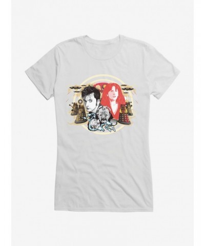 Doctor Who Tenth Doctor And Donna Girls T-Shirt $11.21 T-Shirts