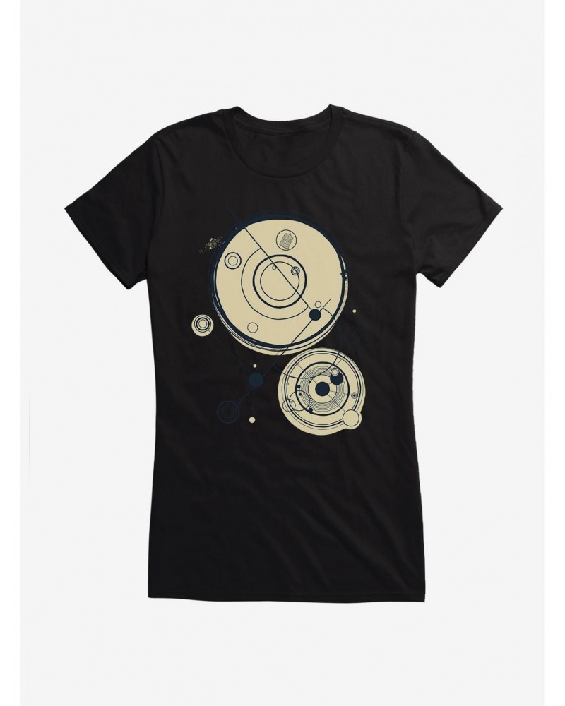 Doctor Who Time Cycles Girls T-Shirt $12.45 T-Shirts