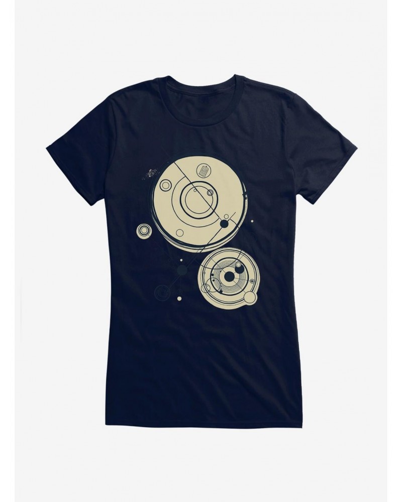 Doctor Who Time Cycles Girls T-Shirt $12.45 T-Shirts