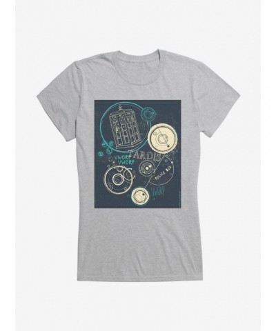 Doctor Who TARDIS Use The Stabilizers Girls T-Shirt $7.47 T-Shirts