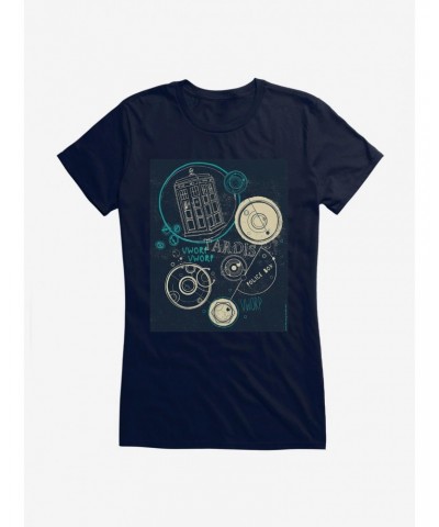 Doctor Who TARDIS Use The Stabilizers Girls T-Shirt $7.47 T-Shirts