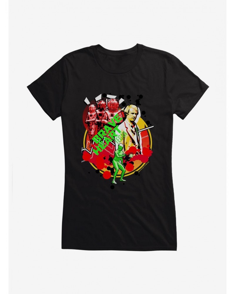 Doctor Who Brave Heart Girls T-Shirt $8.96 T-Shirts