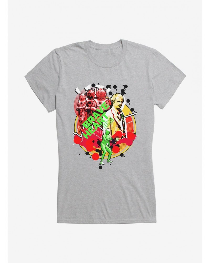 Doctor Who Brave Heart Girls T-Shirt $8.96 T-Shirts