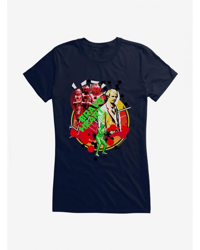 Doctor Who Brave Heart Girls T-Shirt $8.96 T-Shirts