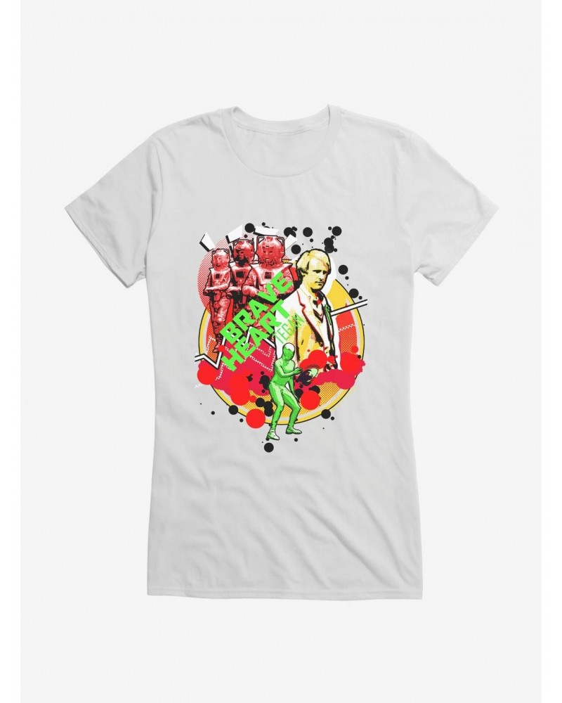 Doctor Who Brave Heart Girls T-Shirt $8.96 T-Shirts