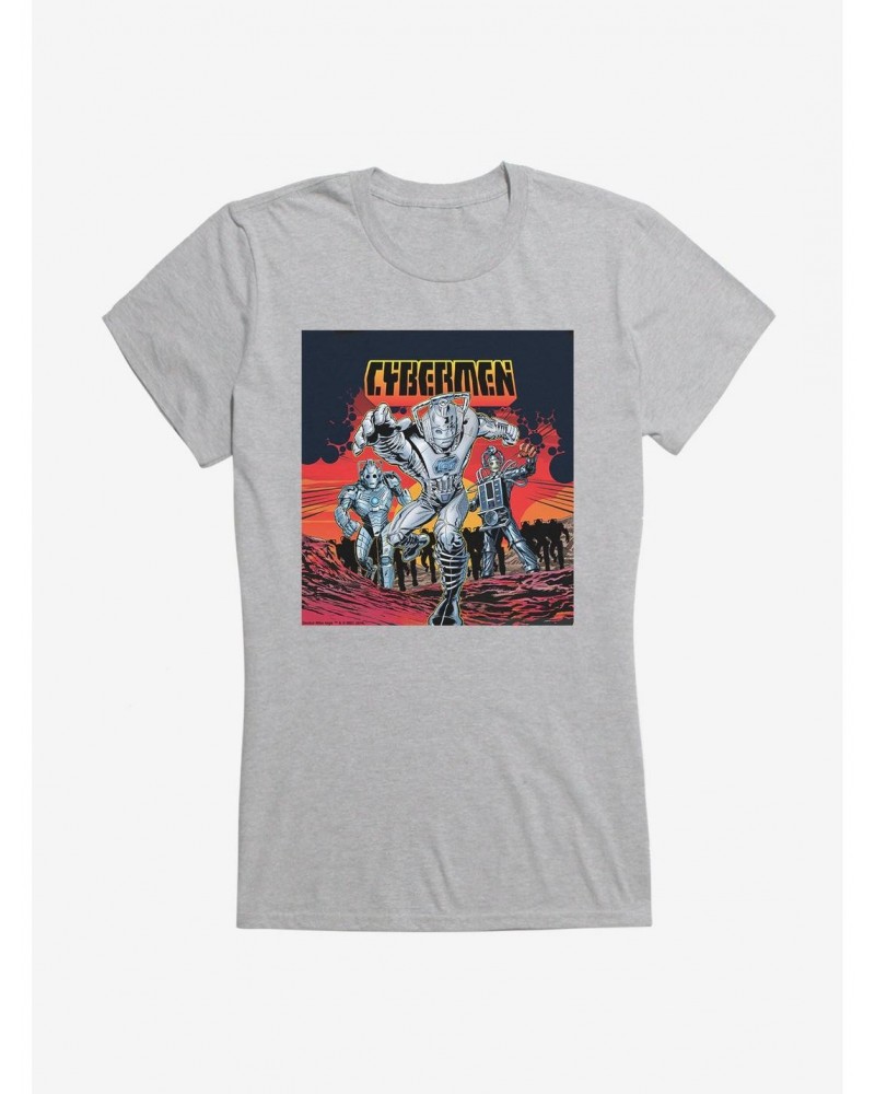 Doctor Who Cybermen Marching Cover Girls T-Shirt $11.70 T-Shirts