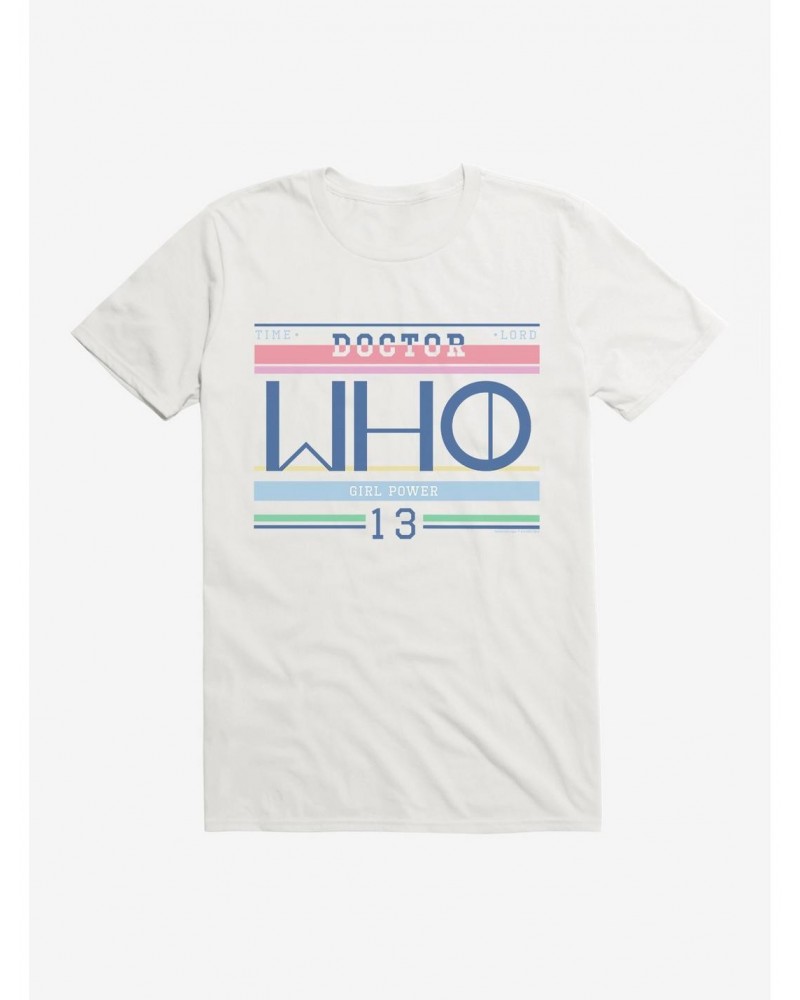 Doctor Who Thirteenth Doctor Girl Power Script T-Shirt $10.99 T-Shirts