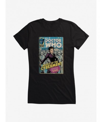 Doctor Who Cybermen Might Of Missy Girls T-Shirt $10.96 T-Shirts