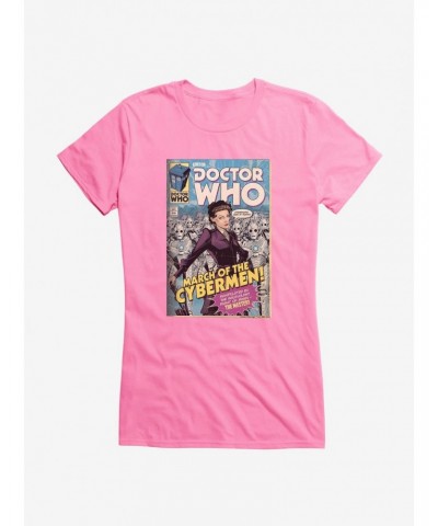 Doctor Who Cybermen Might Of Missy Girls T-Shirt $10.96 T-Shirts