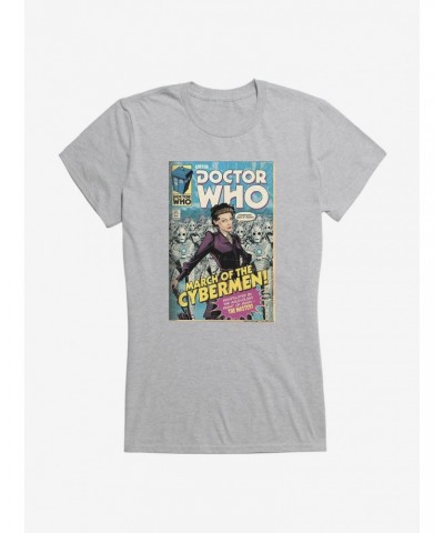 Doctor Who Cybermen Might Of Missy Girls T-Shirt $10.96 T-Shirts