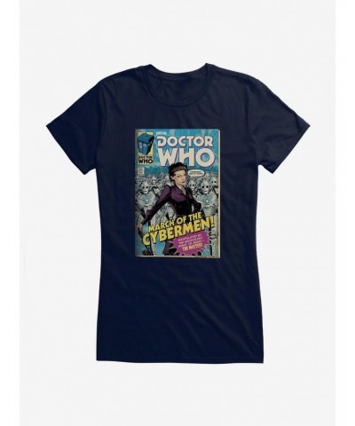 Doctor Who Cybermen Might Of Missy Girls T-Shirt $10.96 T-Shirts