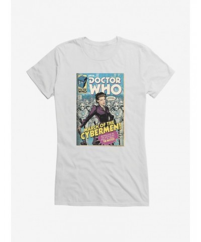 Doctor Who Cybermen Might Of Missy Girls T-Shirt $10.96 T-Shirts