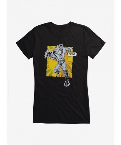 Doctor Who Cybermen You Will Be Deleted Girls T-Shirt $10.96 T-Shirts