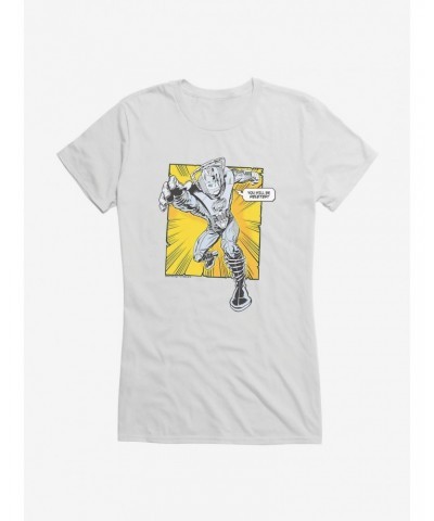 Doctor Who Cybermen You Will Be Deleted Girls T-Shirt $10.96 T-Shirts