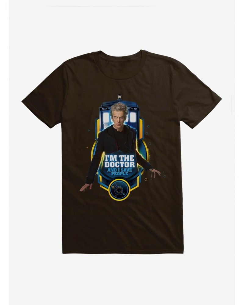 Doctor Who TARDIS Twelfth Doctor Purpose T-Shirt $7.89 T-Shirts