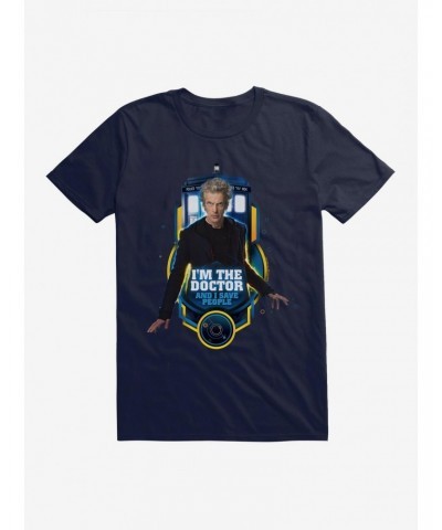 Doctor Who TARDIS Twelfth Doctor Purpose T-Shirt $7.89 T-Shirts