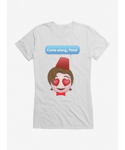 Doctor Who Eleventh Doctor Come Along Pond Girls T-Shirt $8.22 T-Shirts