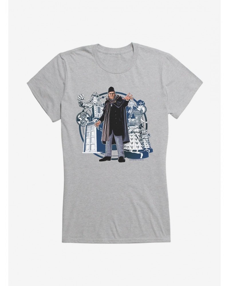 Doctor Who The First Doctor Girls T-Shirt $8.72 T-Shirts