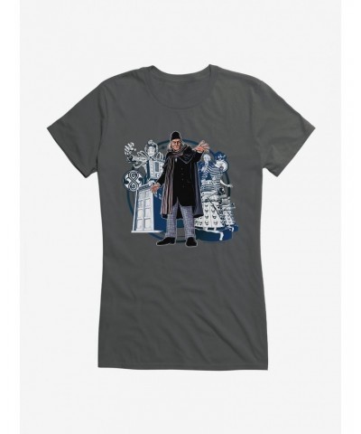 Doctor Who The First Doctor Girls T-Shirt $8.72 T-Shirts