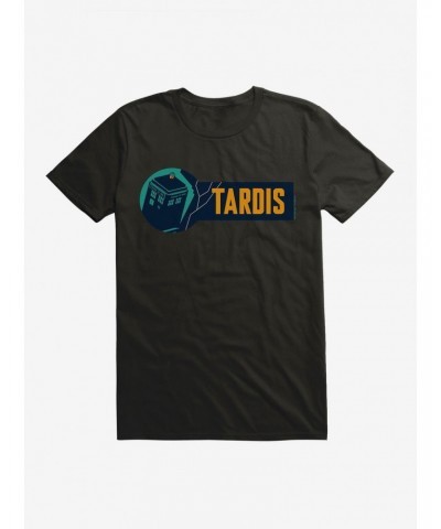 Doctor Who TARDIS Lightning Script T-Shirt $8.13 T-Shirts