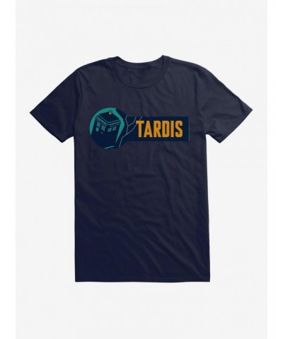 Doctor Who TARDIS Lightning Script T-Shirt $8.13 T-Shirts