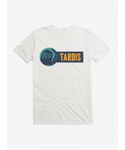 Doctor Who TARDIS Lightning Script T-Shirt $8.13 T-Shirts