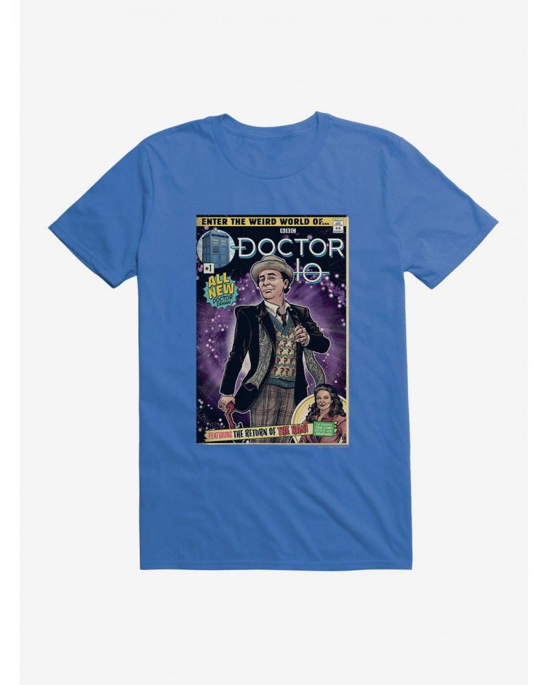 Doctor Who Seventh Doctor Comic T-Shirt $8.84 T-Shirts