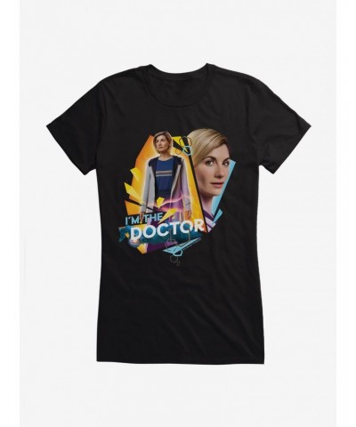 Doctor Who Thirteenth Doctor I Am The Doctor Girls T-Shirt $10.21 T-Shirts