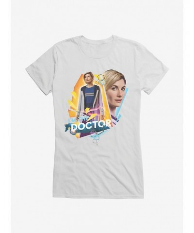 Doctor Who Thirteenth Doctor I Am The Doctor Girls T-Shirt $10.21 T-Shirts