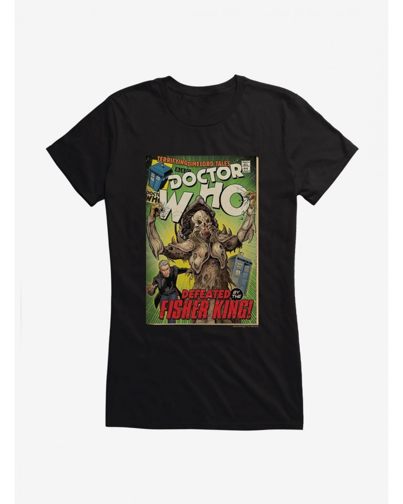 Doctor Who Fisher King Comic Girls T-Shirt $11.21 T-Shirts