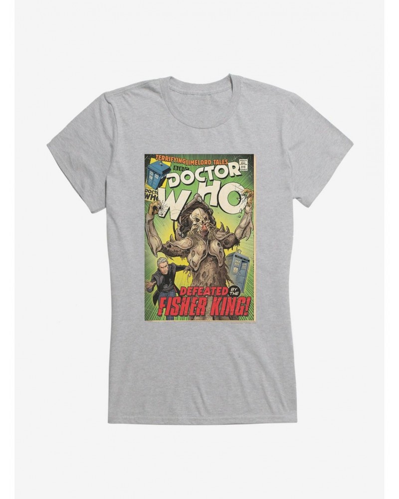 Doctor Who Fisher King Comic Girls T-Shirt $11.21 T-Shirts