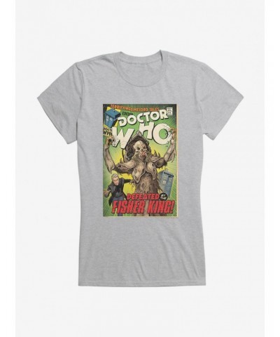 Doctor Who Fisher King Comic Girls T-Shirt $11.21 T-Shirts