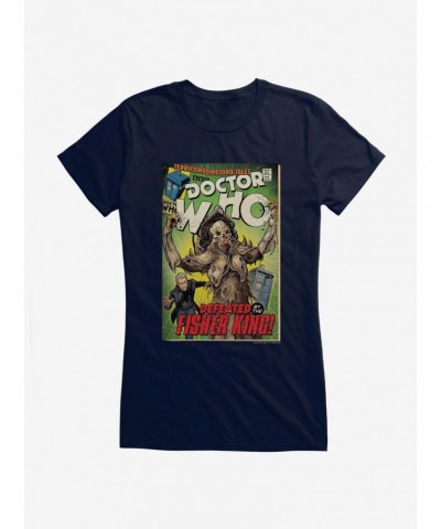 Doctor Who Fisher King Comic Girls T-Shirt $11.21 T-Shirts