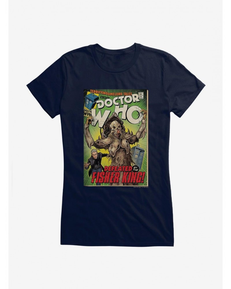 Doctor Who Fisher King Comic Girls T-Shirt $11.21 T-Shirts