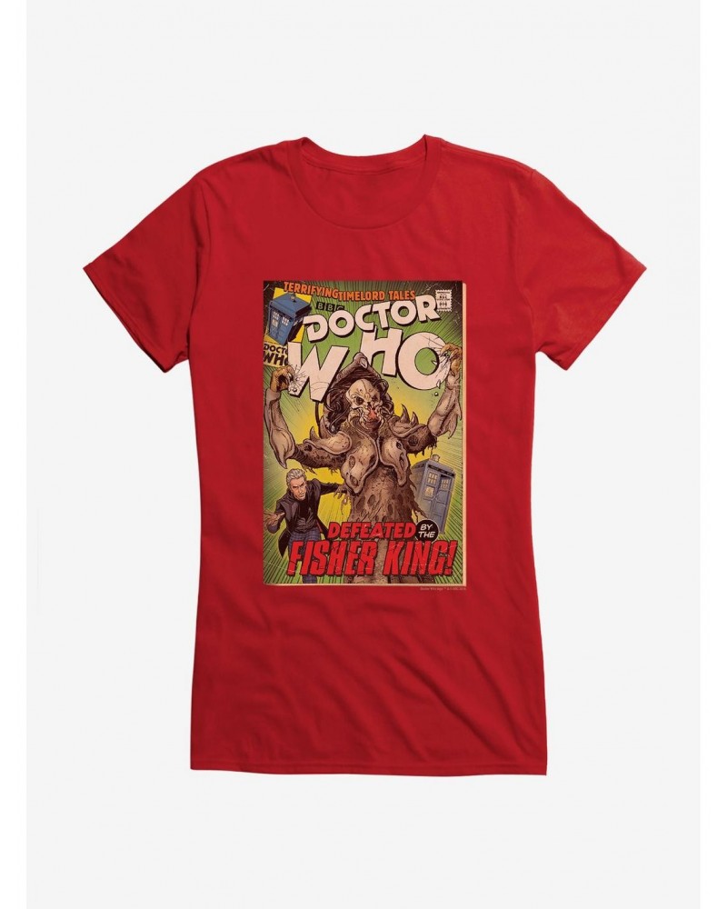 Doctor Who Fisher King Comic Girls T-Shirt $11.21 T-Shirts