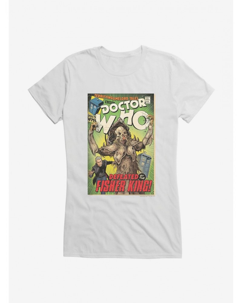 Doctor Who Fisher King Comic Girls T-Shirt $11.21 T-Shirts