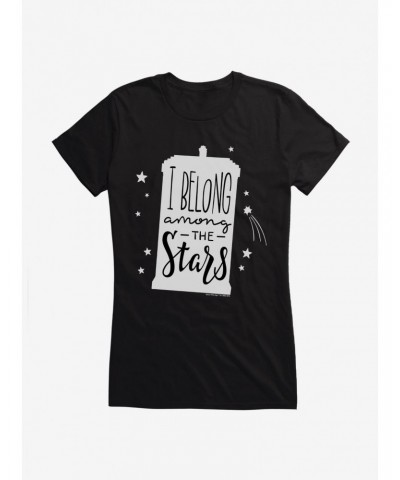 Doctor Who TARDIS Among The Stars Girls T-Shirt $10.71 T-Shirts