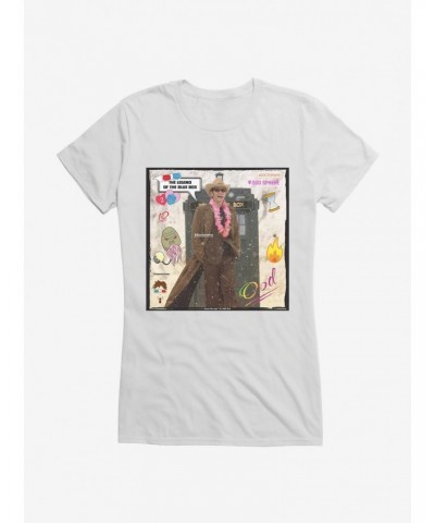 Doctor Who The Tenth Doctor The Legend Of The Blue Box Girls T-Shirt $10.71 T-Shirts