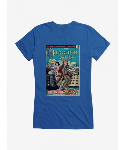 Doctor Who Revelation Of The Daleks Girls T-Shirt $12.20 T-Shirts