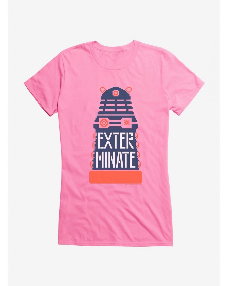 Doctor Who Dalek Outline Girls T-Shirt $9.71 T-Shirts