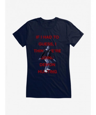 Doctor Who Thirteenth Doctor Ryan Demon Hunting Girls T-Shirt $8.22 T-Shirts