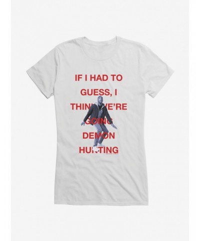 Doctor Who Thirteenth Doctor Ryan Demon Hunting Girls T-Shirt $8.22 T-Shirts