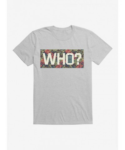 Doctor Who TARDIS Who? T-Shirt $8.13 T-Shirts