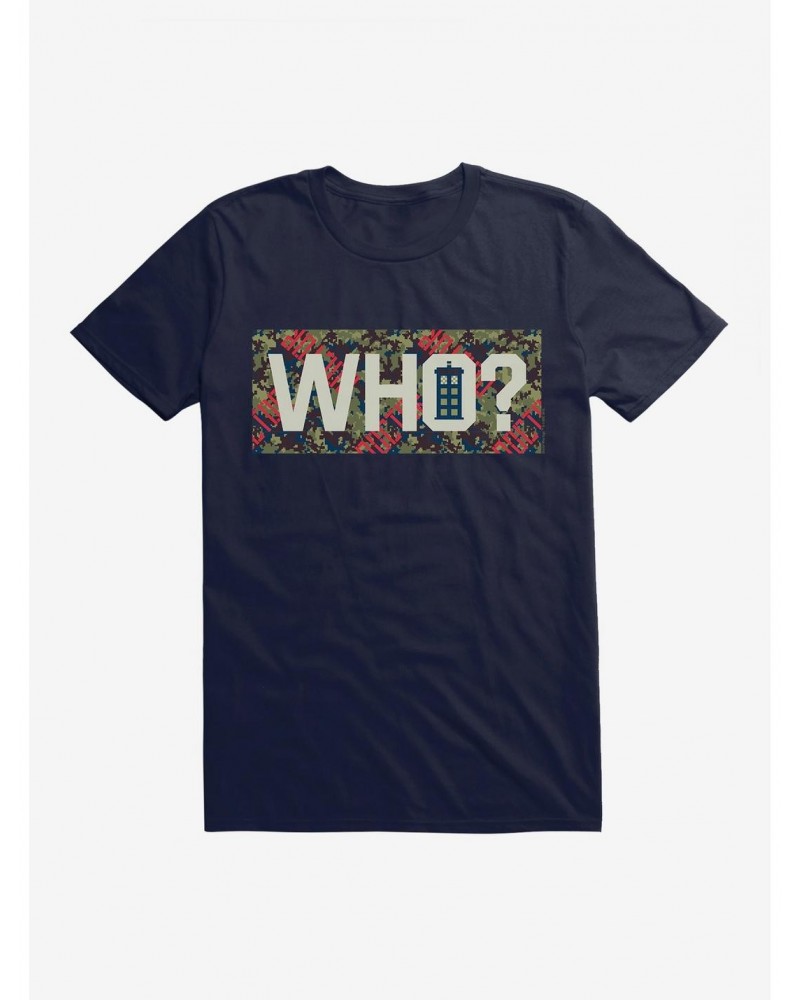 Doctor Who TARDIS Who? T-Shirt $8.13 T-Shirts