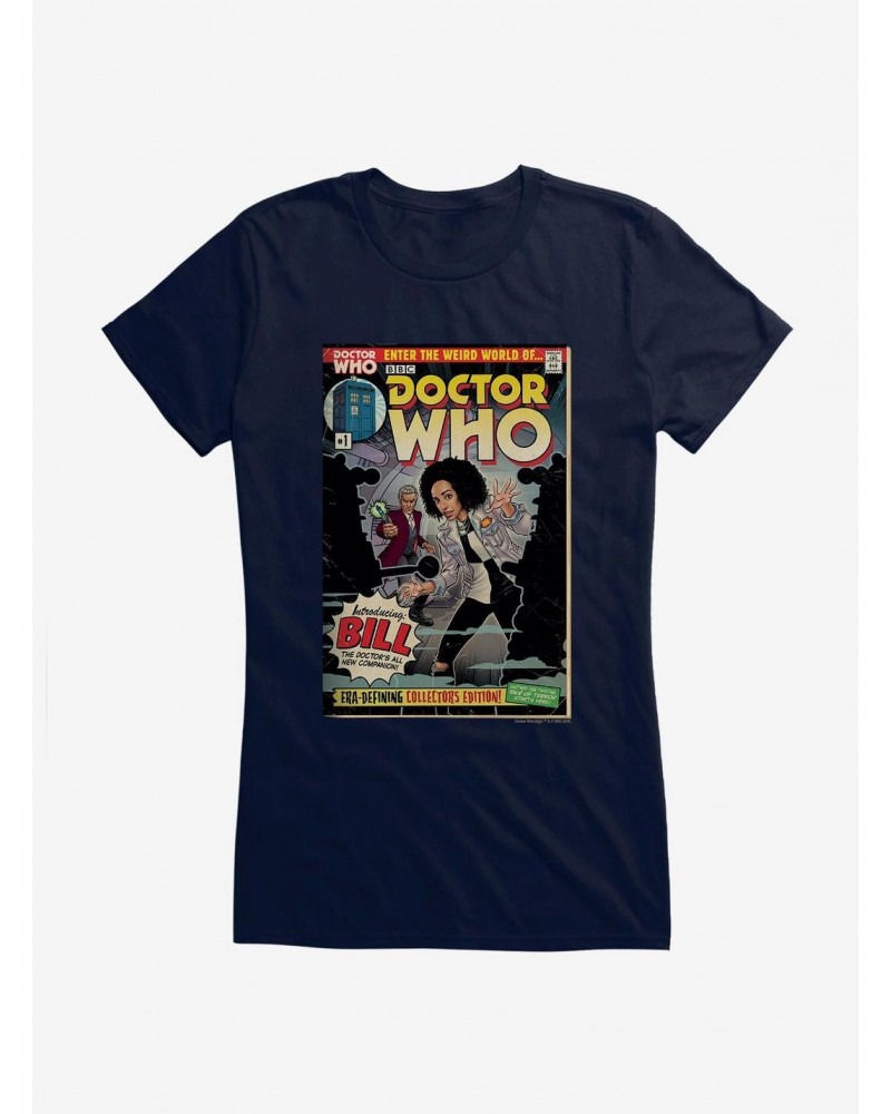 Doctor Who Meet Bill Comic Girls T-Shirt $9.46 T-Shirts