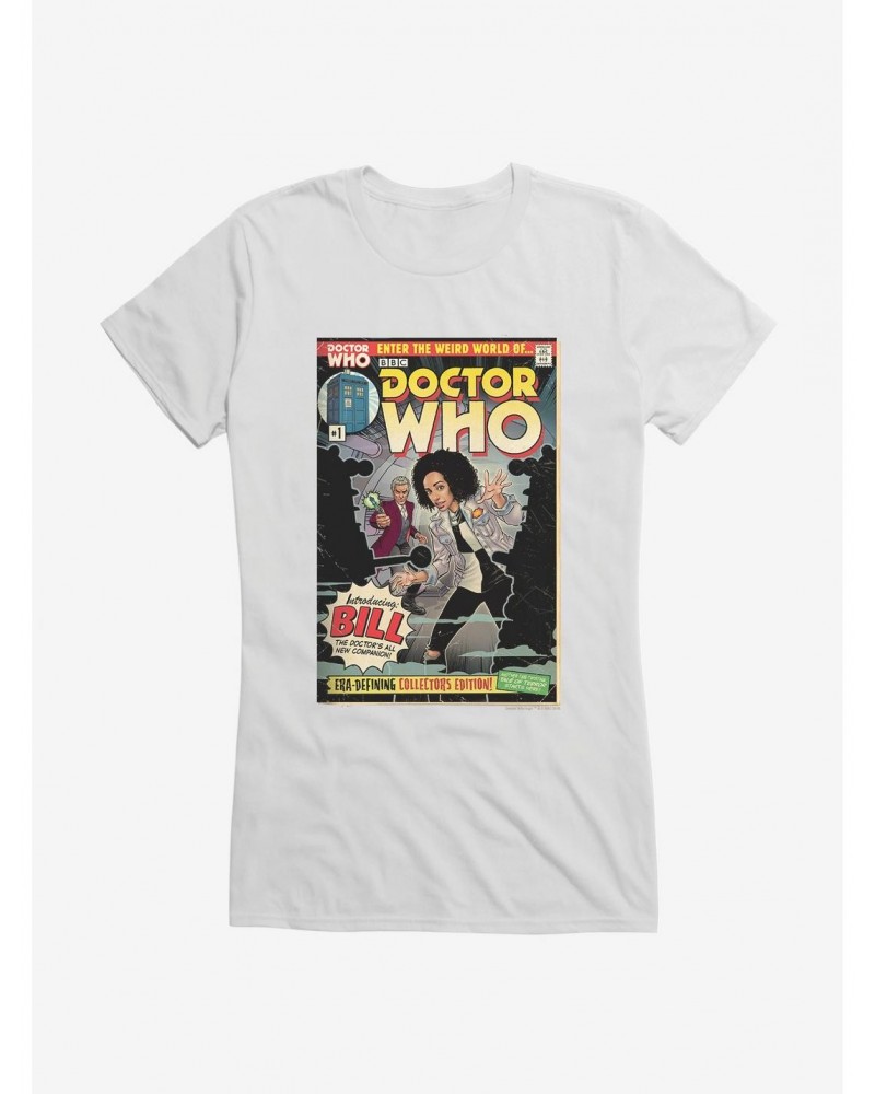 Doctor Who Meet Bill Comic Girls T-Shirt $9.46 T-Shirts