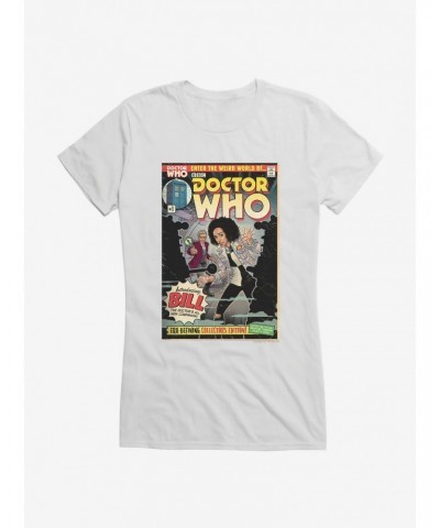 Doctor Who Meet Bill Comic Girls T-Shirt $9.46 T-Shirts