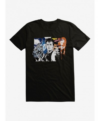 Doctor Who Tenth Doctor Collage T-Shirt $10.52 T-Shirts